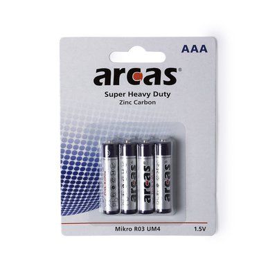 Pack 4 Pilas AAA 1,5V