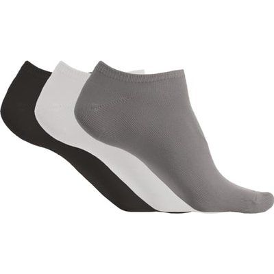 Pack de Calcetines cortos Storm Grey / White / Black 35/38 Eu