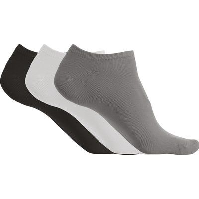Pack de Calcetines cortos Storm Grey / White / Black 43/46 Eu