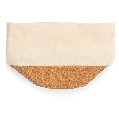 Panera de algodón con base de corcho