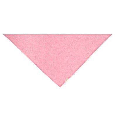 Pañoleta Triangular de Algodón Reciclado Rosa