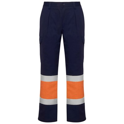 Pantalón Alta Visibilidad Invierno Marino/Naranja Fluor 56