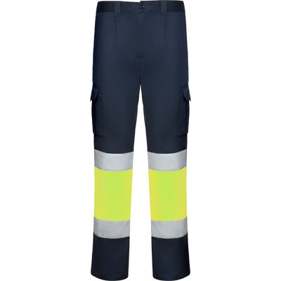 Pantalón Alta Visibilidad MARINO/AMARILLO FLUOR 54