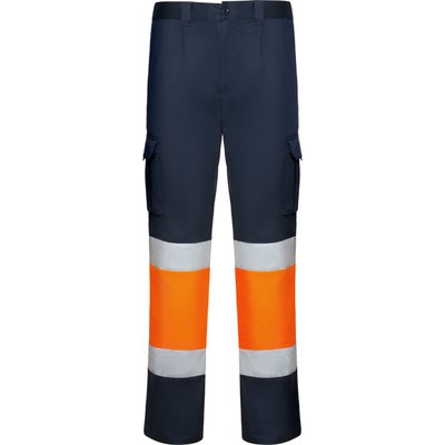 Pantalón Alta Visibilidad MARINO/NARANJA FLUOR 48