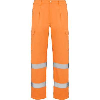 Pantalón alta visibilidad reflectante Naranja Fluor 54
