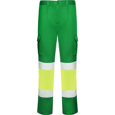 Pantalón Alta Visibilidad VERDE JARDÍN/AMARILLO FLÚOR 60