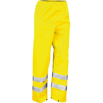 Pantalón con bandas reflectantes Fluorescent Yellow XXL