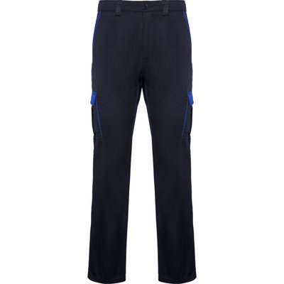 Pantalón Bicolor Cómodo con Bolsillos MARINO/ROYAL 48