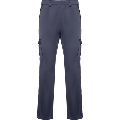 Pantalón Bicolor Cómodo con Bolsillos PLOMO/NEGRO 46