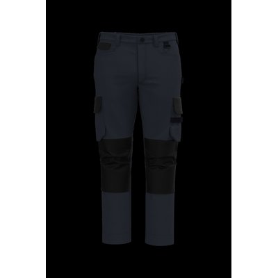 Pantalón bicolor de trabajo recto Navy / Black 56 Fr