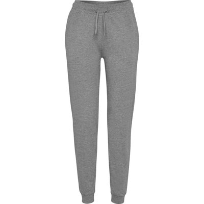 Pantalón chándal mujer con bolsillos bajos ajustados GRIS VIGORE L