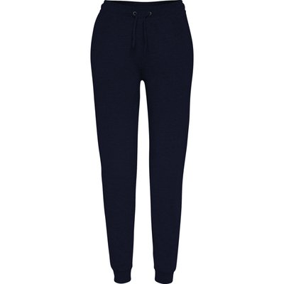 Pantalón chándal mujer con bolsillos bajos ajustados Marino 2XL