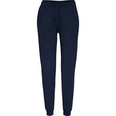 Pantalón chándal mujer con bolsillos bajos ajustados Marino 3Xl