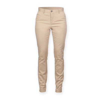 Pantalón chino stretch para mujer Stone Xs