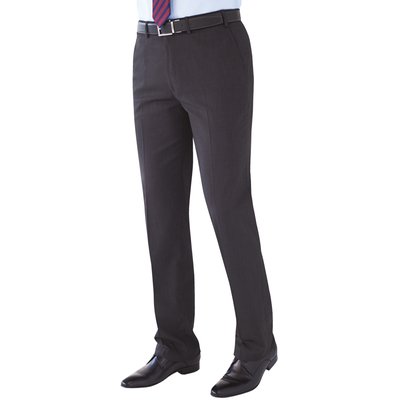Pantalón de corte ajustado Charcoal Pin Dot 38 Uk