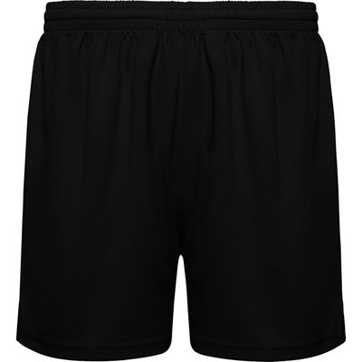 Pantalón Corto Fútbol Ajustable Negro 2XL