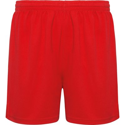 Pantalón Corto Fútbol Ajustable Rojo 2XL
