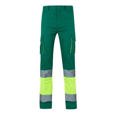 Pantalón elástico con bandas reflectantes