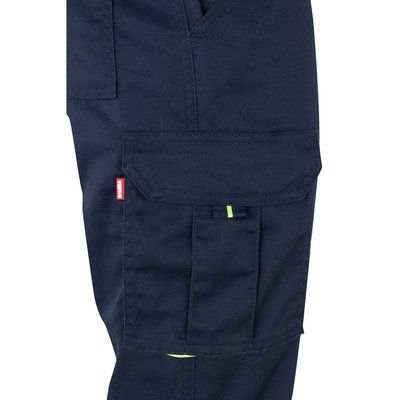 Pantalón elástico con bandas reflectantes