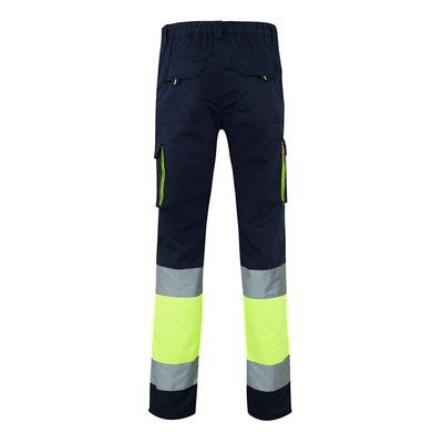 Pantalón elástico con bandas reflectantes