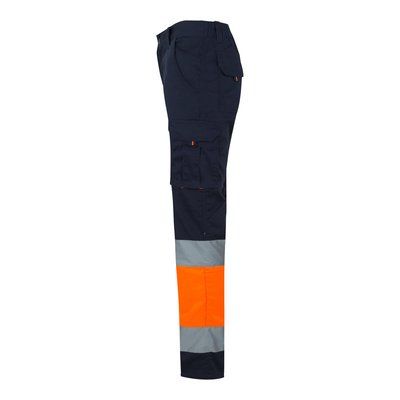 Pantalón elástico con bandas reflectantes