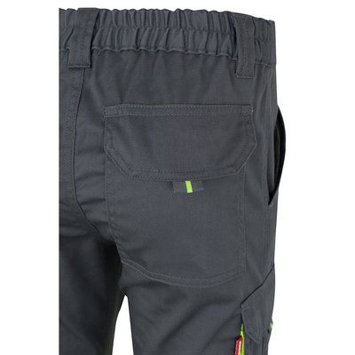 Pantalón elástico con bandas reflectantes