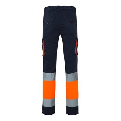 Pantalón elástico con bandas reflectantes