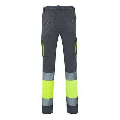 Pantalón elástico con bandas reflectantes