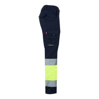 Pantalón elástico con bandas reflectantes