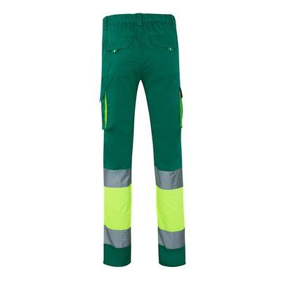 Pantalón elástico con bandas reflectantes