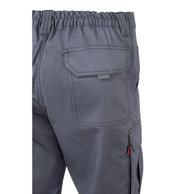 Pantalón elástico bicolor