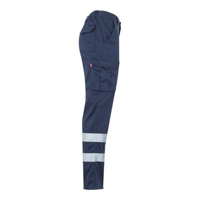 Pantalón elástico bicolor