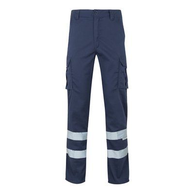 Pantalón elástico bicolor