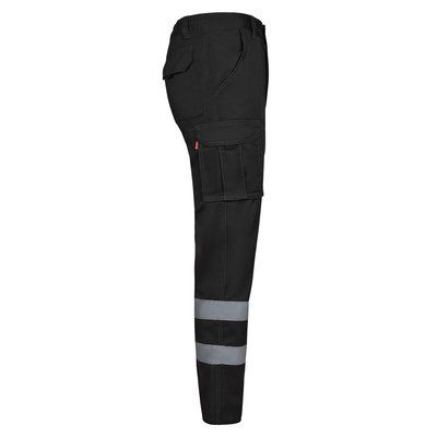 Pantalón elástico bicolor
