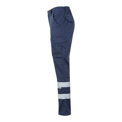 Pantalón elástico bicolor