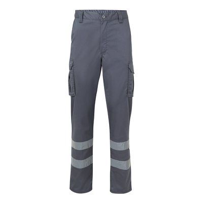 Pantalón elástico bicolor