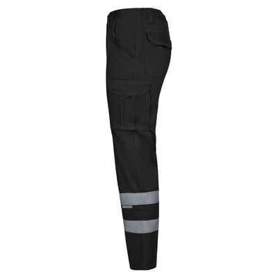 Pantalón elástico bicolor