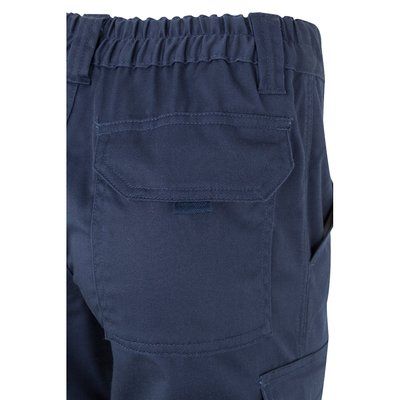 Pantalón elástico bicolor