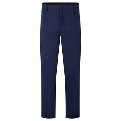 Pantalón elástico con cintura oculta Navy S