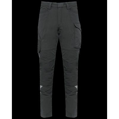 Pantalón elástico multibolsillos unisex Dark Grey 58 Fr
