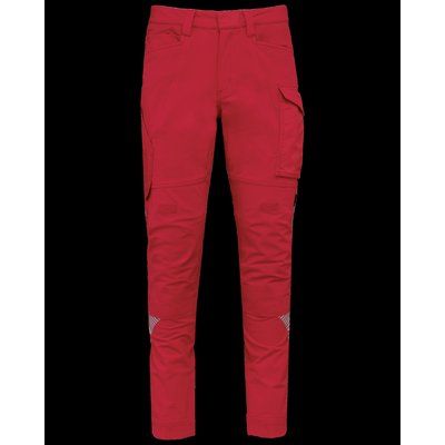 Pantalón elástico multibolsillos unisex Red 44 Fr