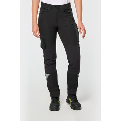 Pantalón elástico multibolsillos unisex