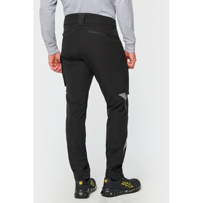 Pantalón elástico multibolsillos unisex