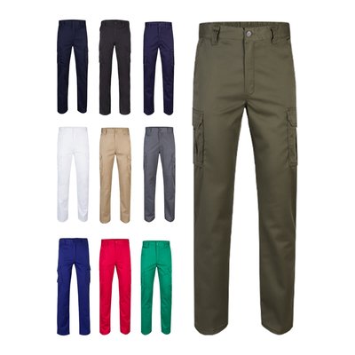 Pantalón elástico multibolsillos