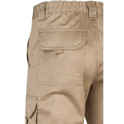 Pantalón elástico multibolsillos