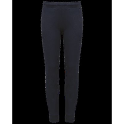Pantalón felpa infantil con bolsillos Navy 6/8 ans