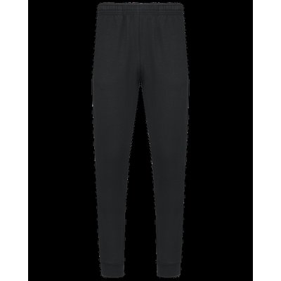 Pantalón felpa unisex algodón Black 3Xl