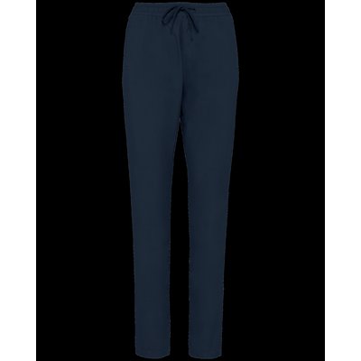 Pantalón de fibra ecológica mujer Washed Navy Blue XS