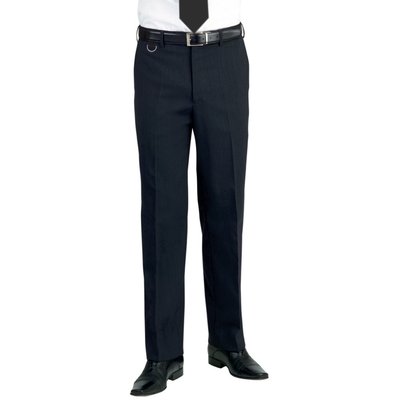 Pantalón hombre poliéster superfino Black 40 Uk