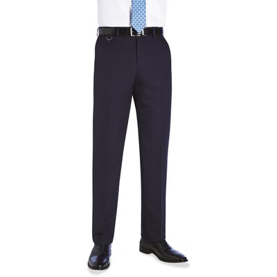 Pantalón hombre poliéster superfino Navy 32 Uk
